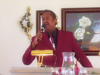 Graphic of Pastor Leroy Williams preaching, You Make My Dreams Come True at Emmanuel House of Praise Church in Poplar Bluff Missouri